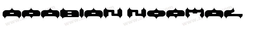Arabian Normal字体转换
